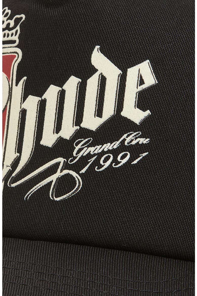 Fumar '91 Trucker Hat, Alternate, color, BLACK / WHITE / RED