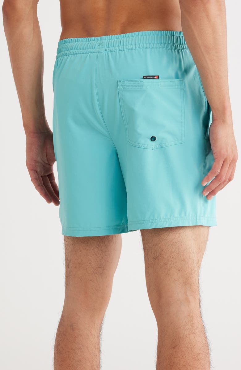 Quiksilver Solid Volley Swim Shorts, Alternate, color, Marine