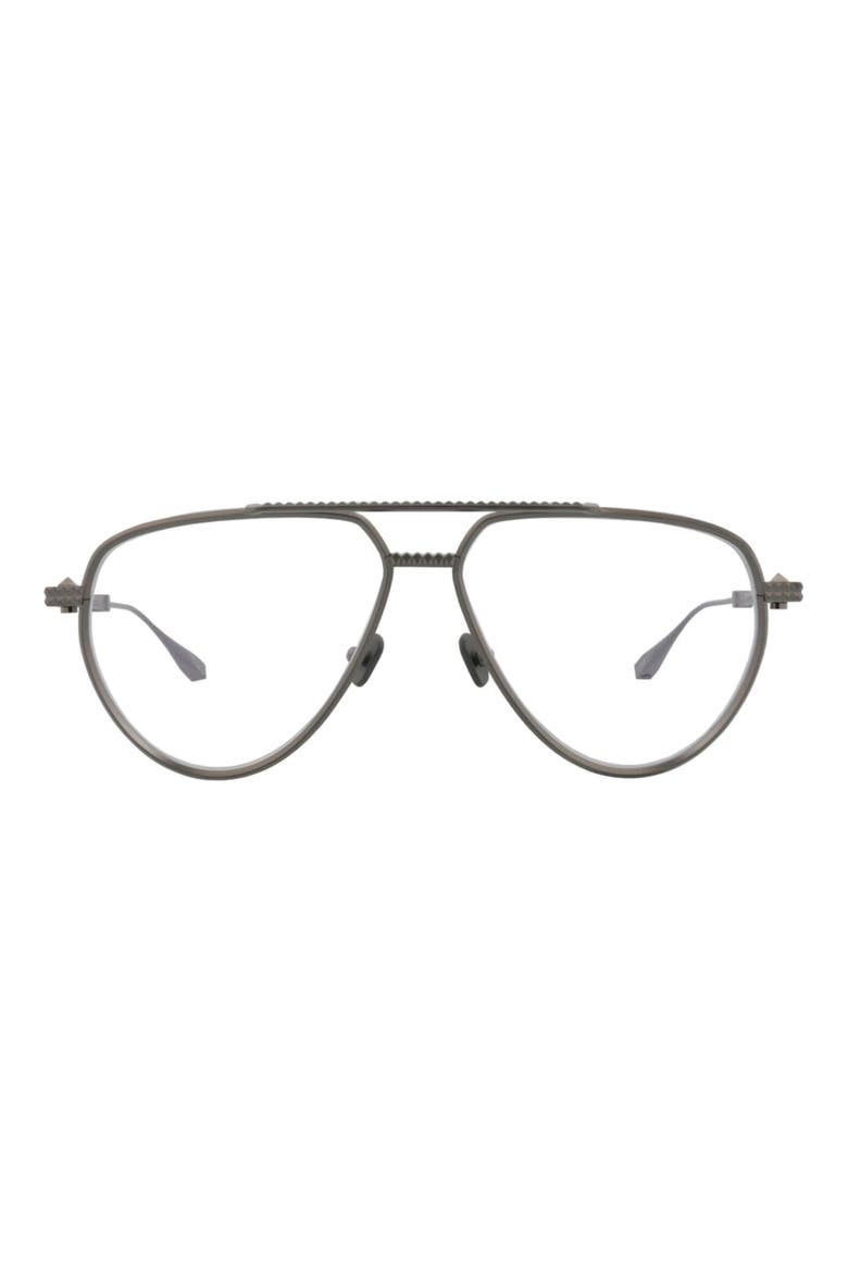 59mm Aviator Optical Glasses, Main, color, BLACK TRANSPARENT