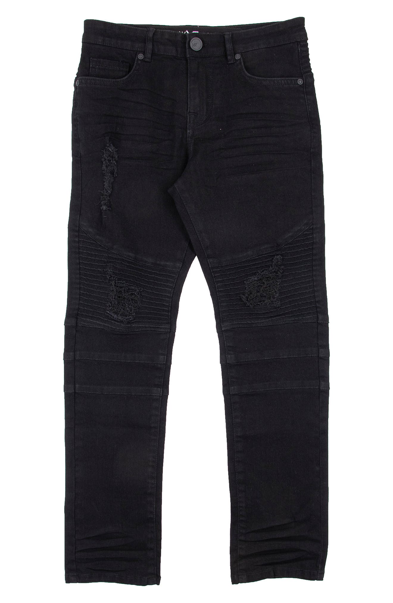 XRAY Moto Distressed Fashion Jeans