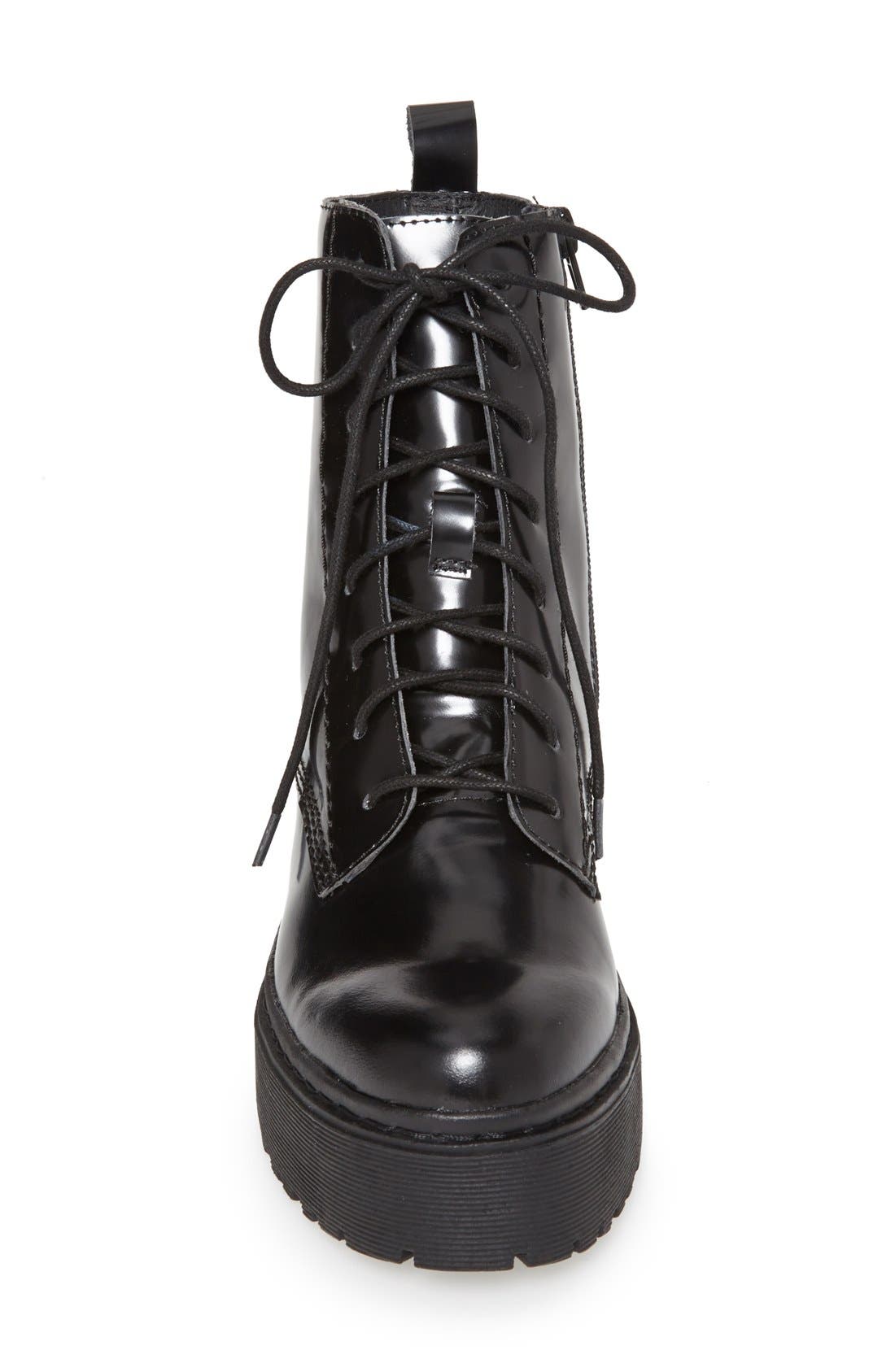 'Finnick' Boot, Alternate, color, BLACK