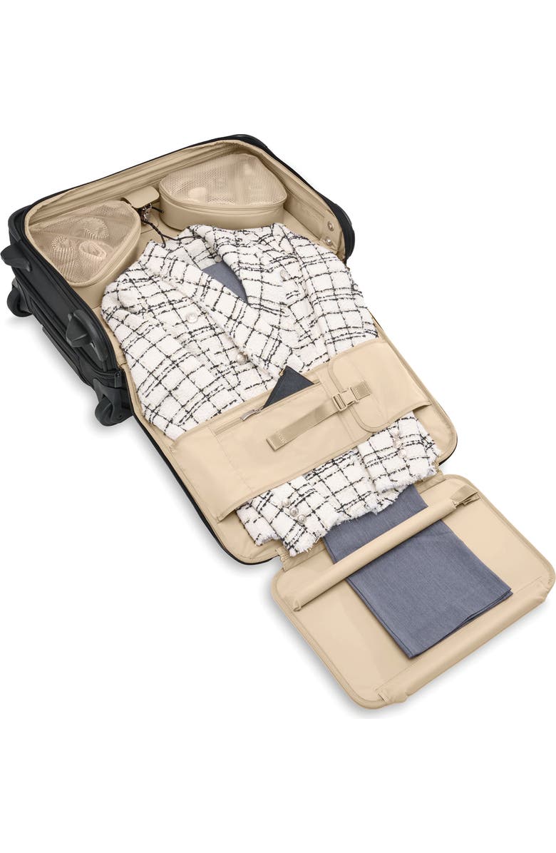 Briggs & Riley Baseline Upright Wheeled Carry-On Garment Bag, Alternate, color,