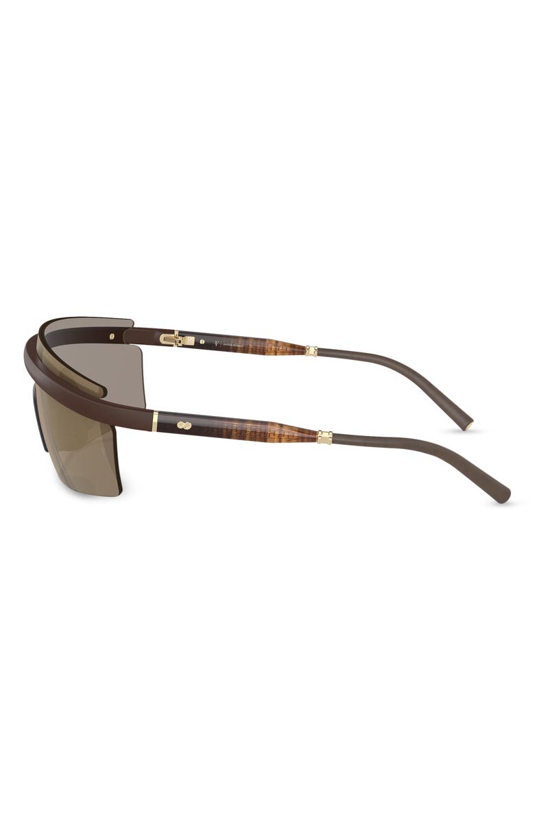 Oliver Peoples x Roger Federer R-4 138mm Rimless Shield Sunglasses, Alternate, color,