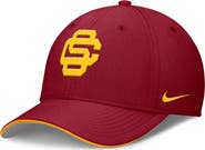 Nike Men's Nike Cardinal USC Trojans 2025 Dugout Coaches Rise Swoosh Performance Flex Hat