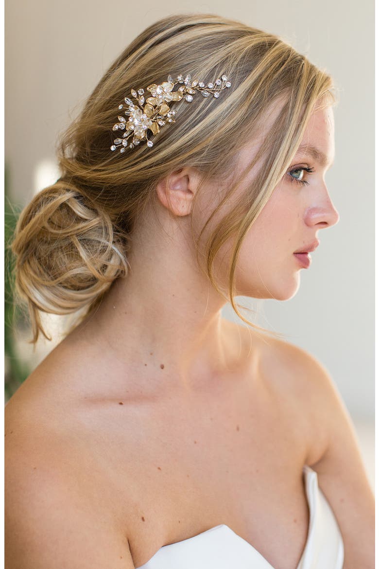 Priscilla Hair Clip (Nordstrom Exclusive), Alternate, color, GOLD