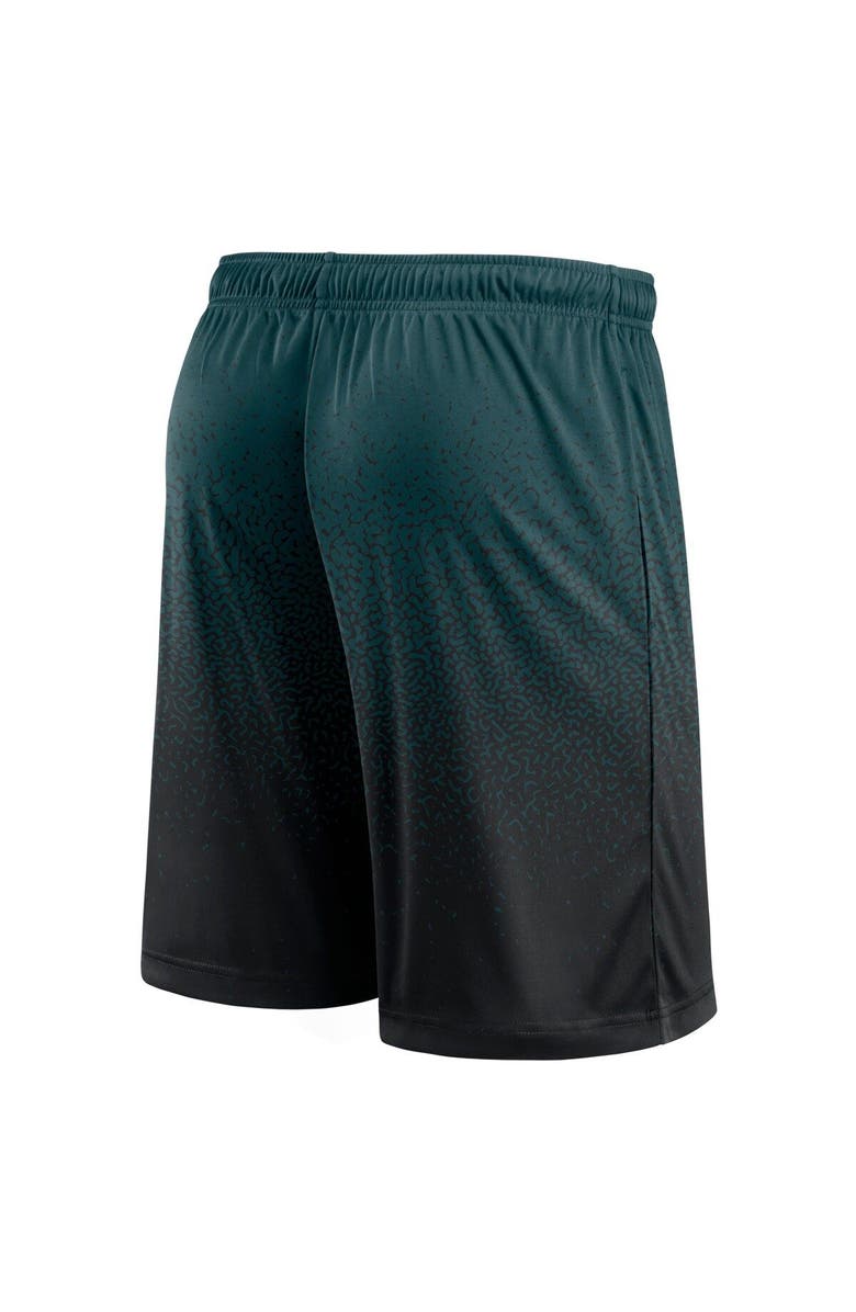 FANATICS Men's Fanatics Branded Midnight Green/Black Philadelphia Eagles Ombre Shorts, Alternate, color, 