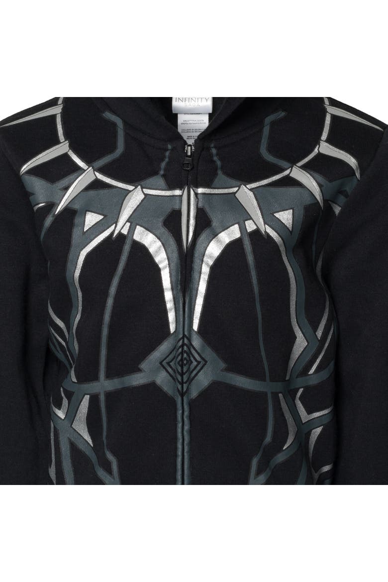 Avengers Black Panther Cosplay Pullover Hoodie, Alternate, color, Multicolor