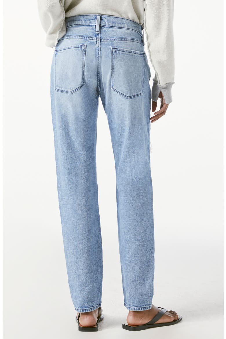 Le Garçon Ripped Straight Leg Jeans, Alternate, color, BELDON RIPS