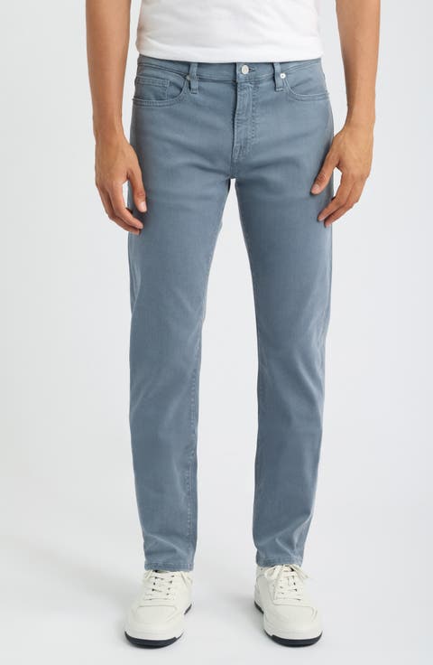 L'Homme Slim Fit Five-Pocket Twill Pants