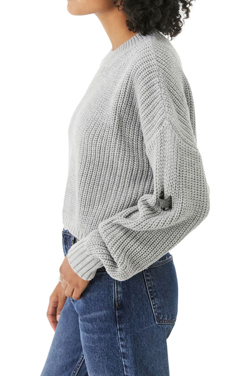 BDG Urban Outfitters Shaker Stitch Crop Sweater, Alternate, color,