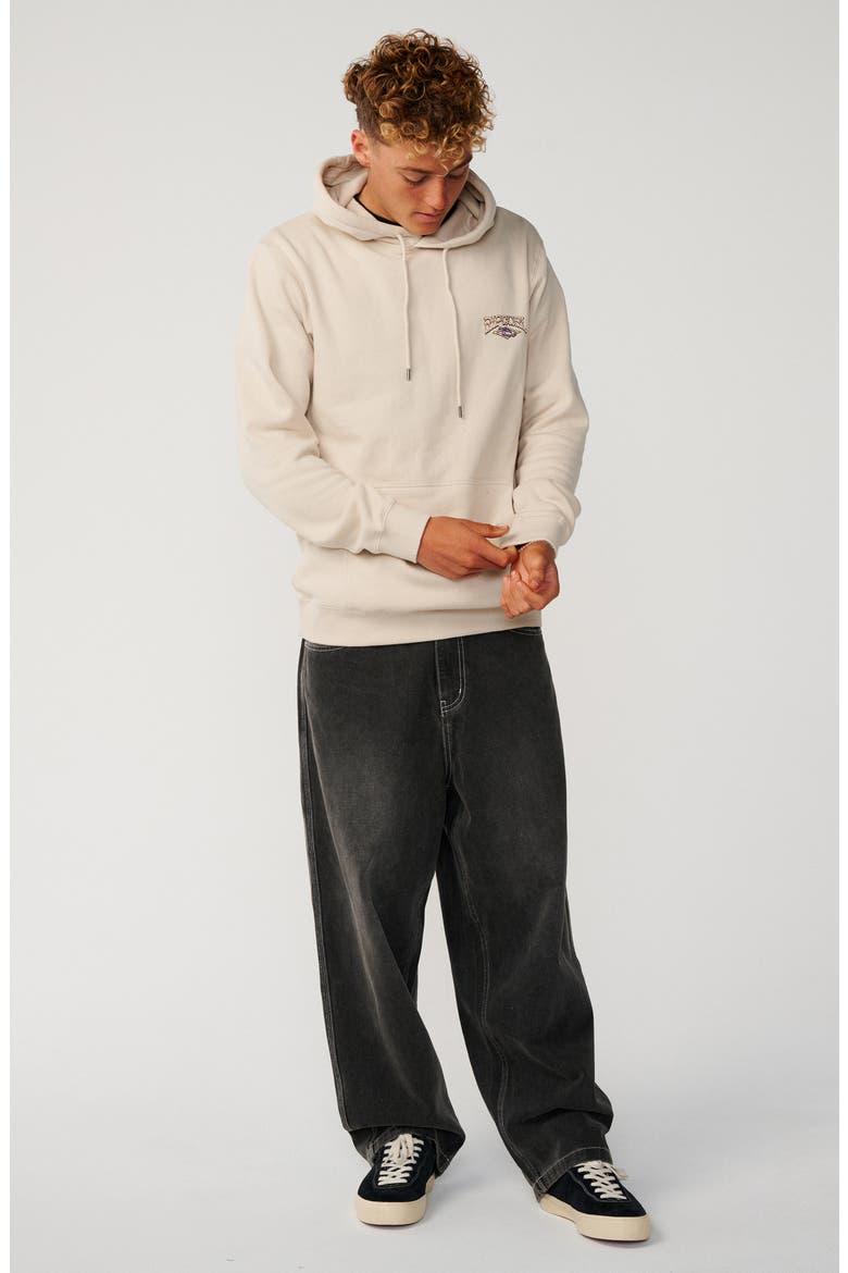 Air Shred Pullover Hoodie, Alternate, color, VINTAGE WHITE