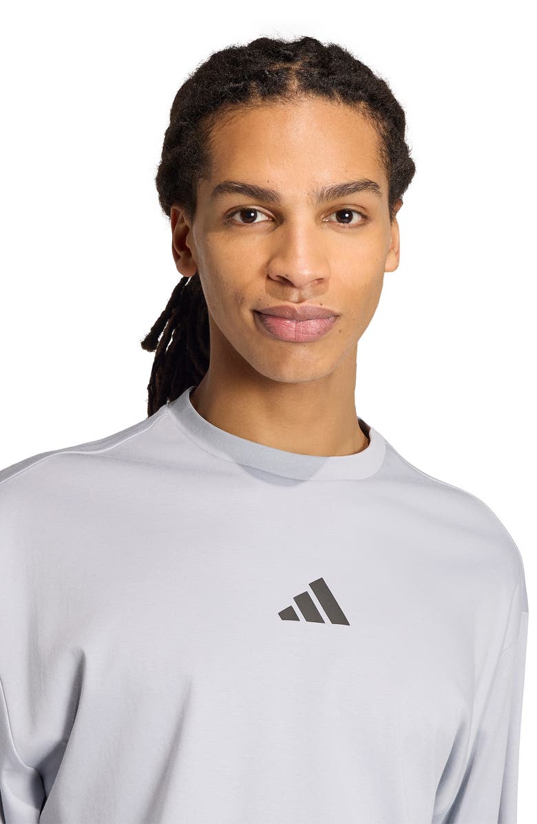 adidas City Tech T-Shirt, Alternate, color, Halo Silver