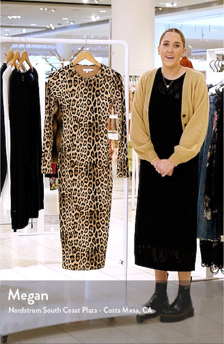 Good Touch Long Sleeve Body-Con Midi Dress, sales video thumbnail