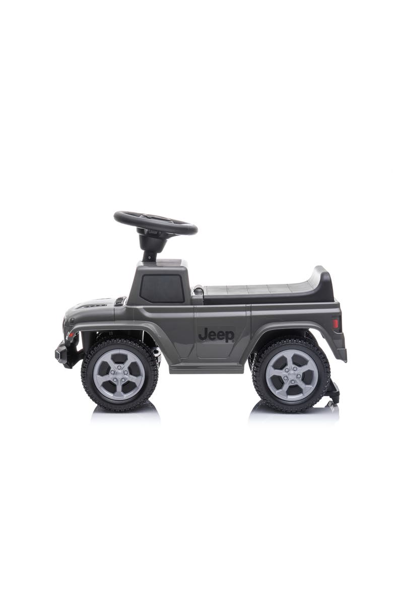 FREDDO Jeep Rubicon Foot to Floor Ride-On for Toddlers, Alternate, color, Grey