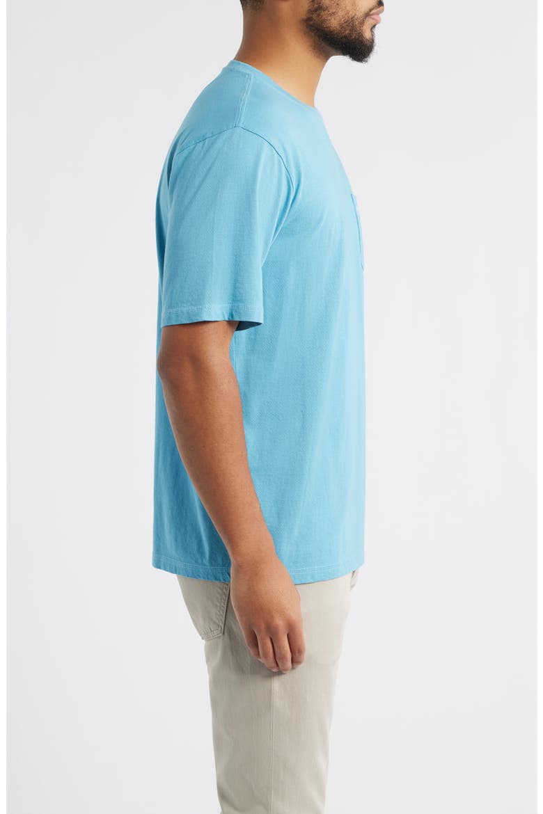 Born to Surf Cotton Blend Pocket T-Shirt, Alternate, color, HAZE