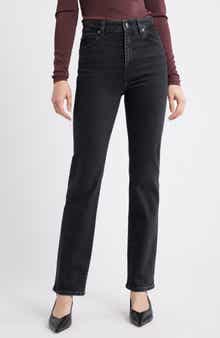 FRAME The Ruler High Waist Straight Leg Jeans