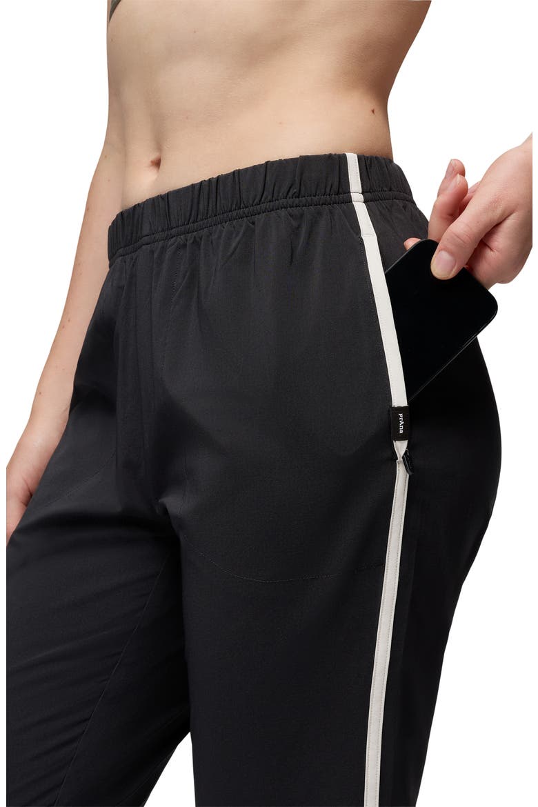 Railay Scallop Pants, Alternate, color, BLACK