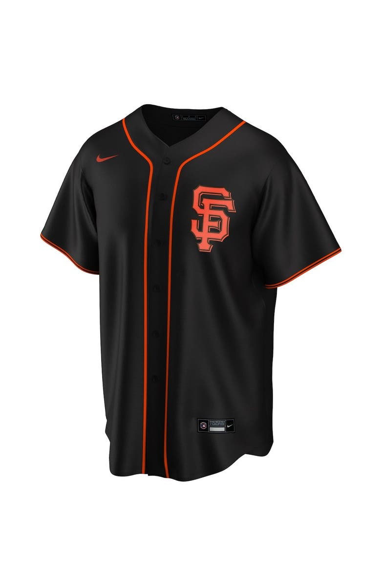 Nike Youth Nike Black San Francisco Giants Alternate Replica Team Jersey, Alternate, color, 