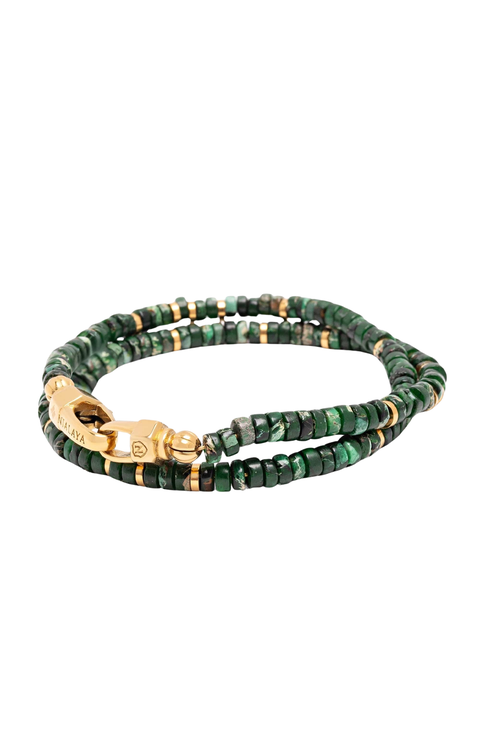 Heishi Wrap Bracelet