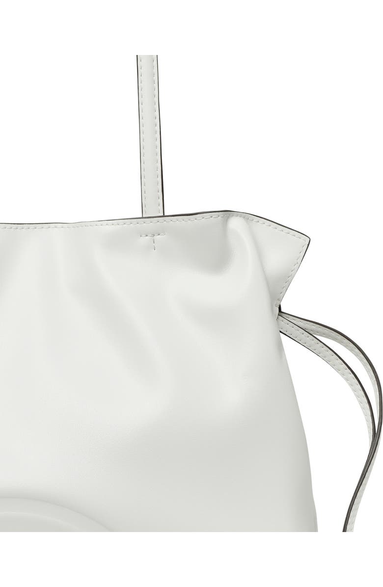 Tory Burch Small Ella Natuura<sup>™</sup> Drawstring Tote, Alternate, color, Bianco