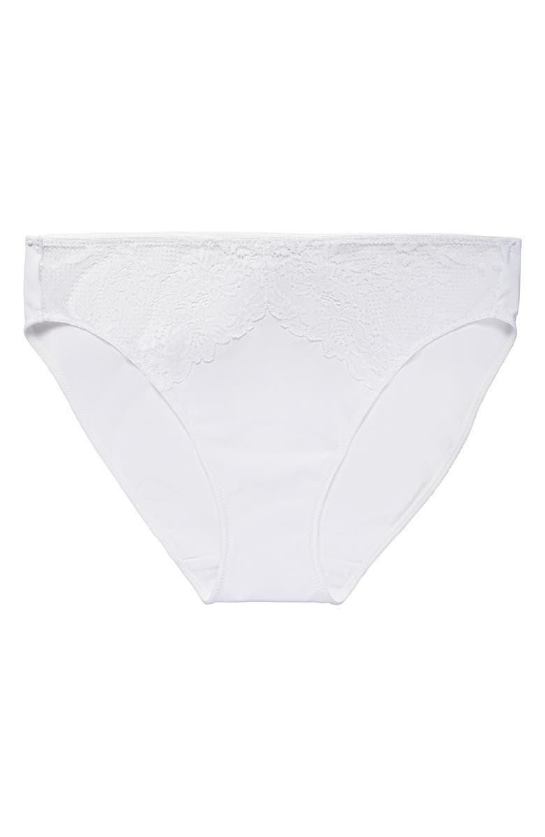 Natori Heavenly Bikini, Alternate, color, White