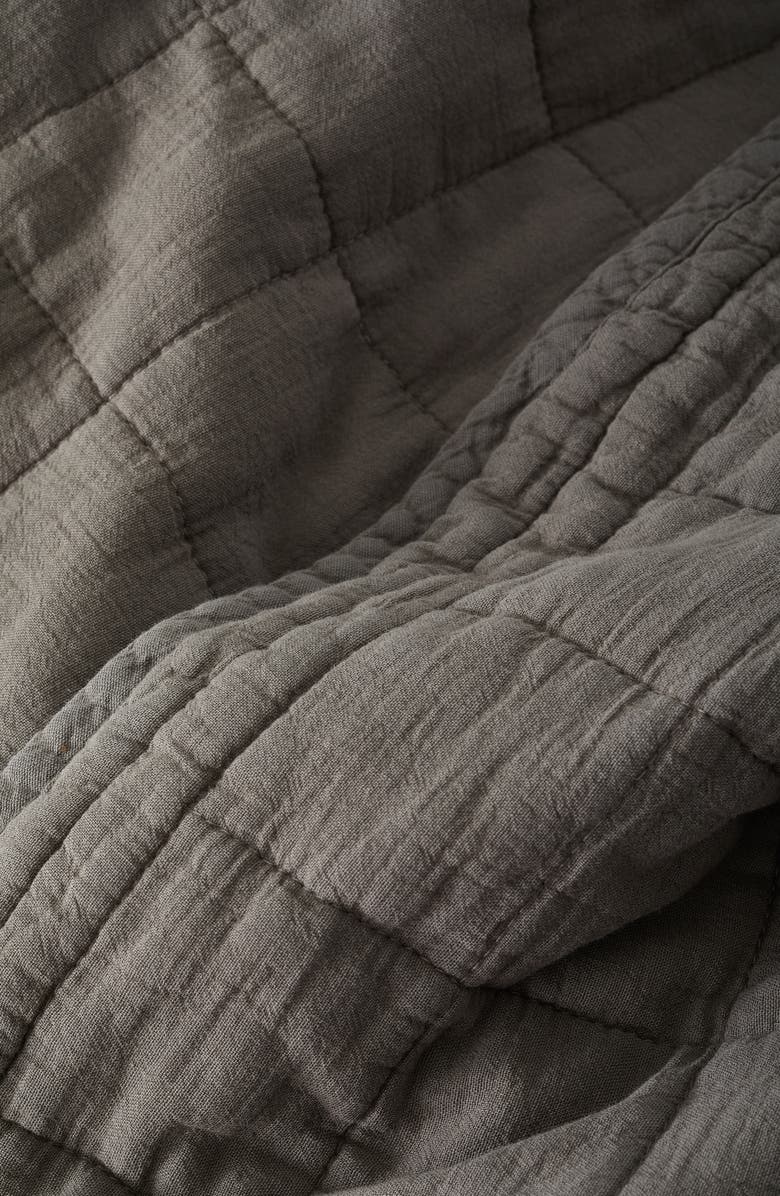 Nordstrom Soft Wash Grid Quilt & Shams Set, Alternate, color, 