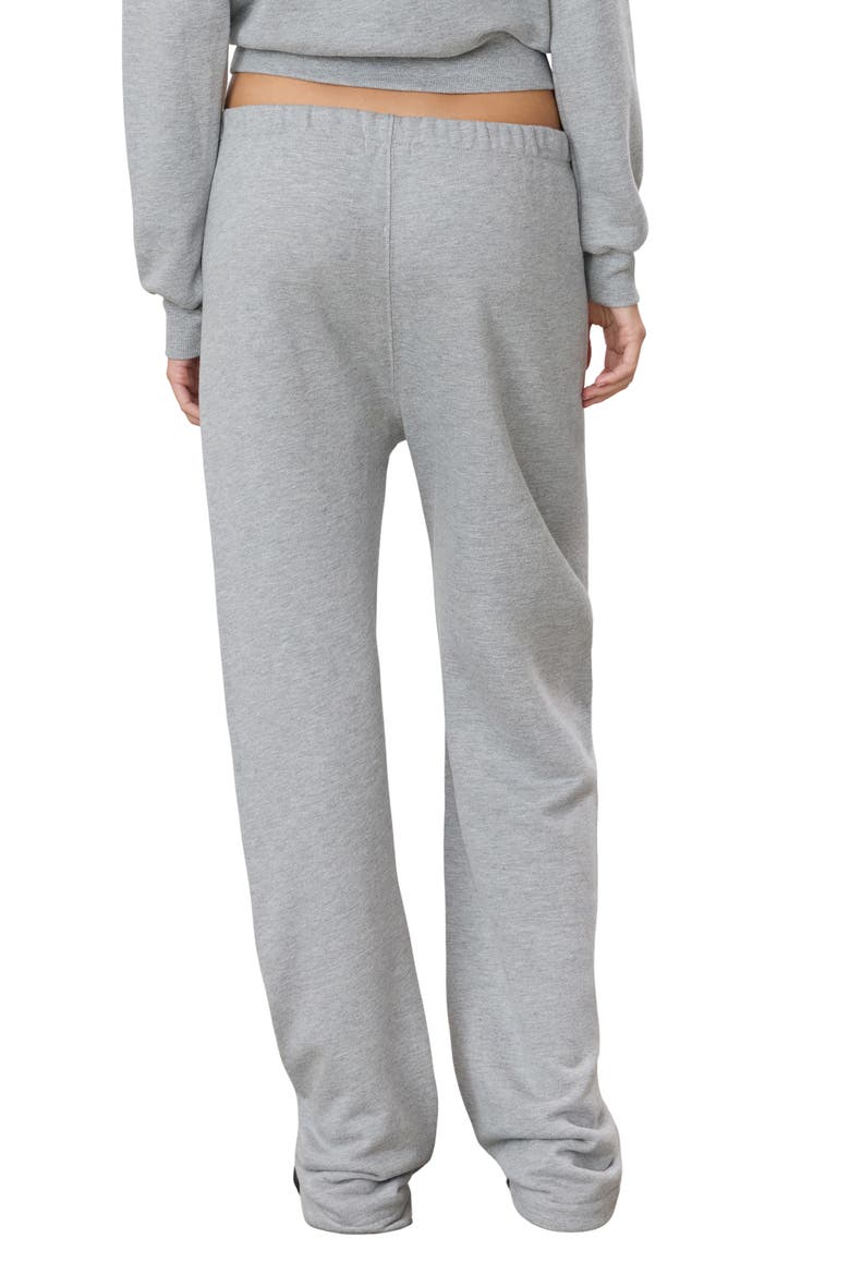 Straight Leg Sweatpants, Alternate, color, HEATHER GREY