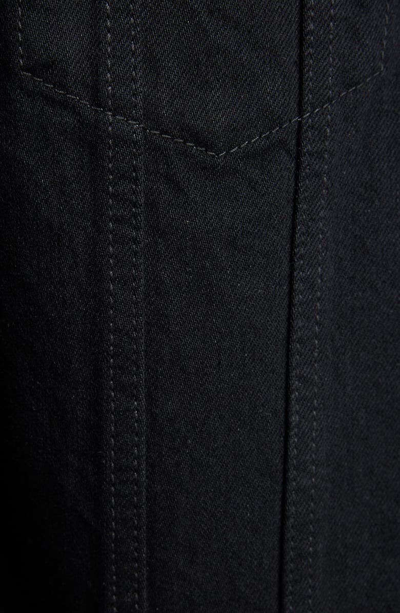 Saint Laurent Fitted Denim Jacket, Alternate, color, 
