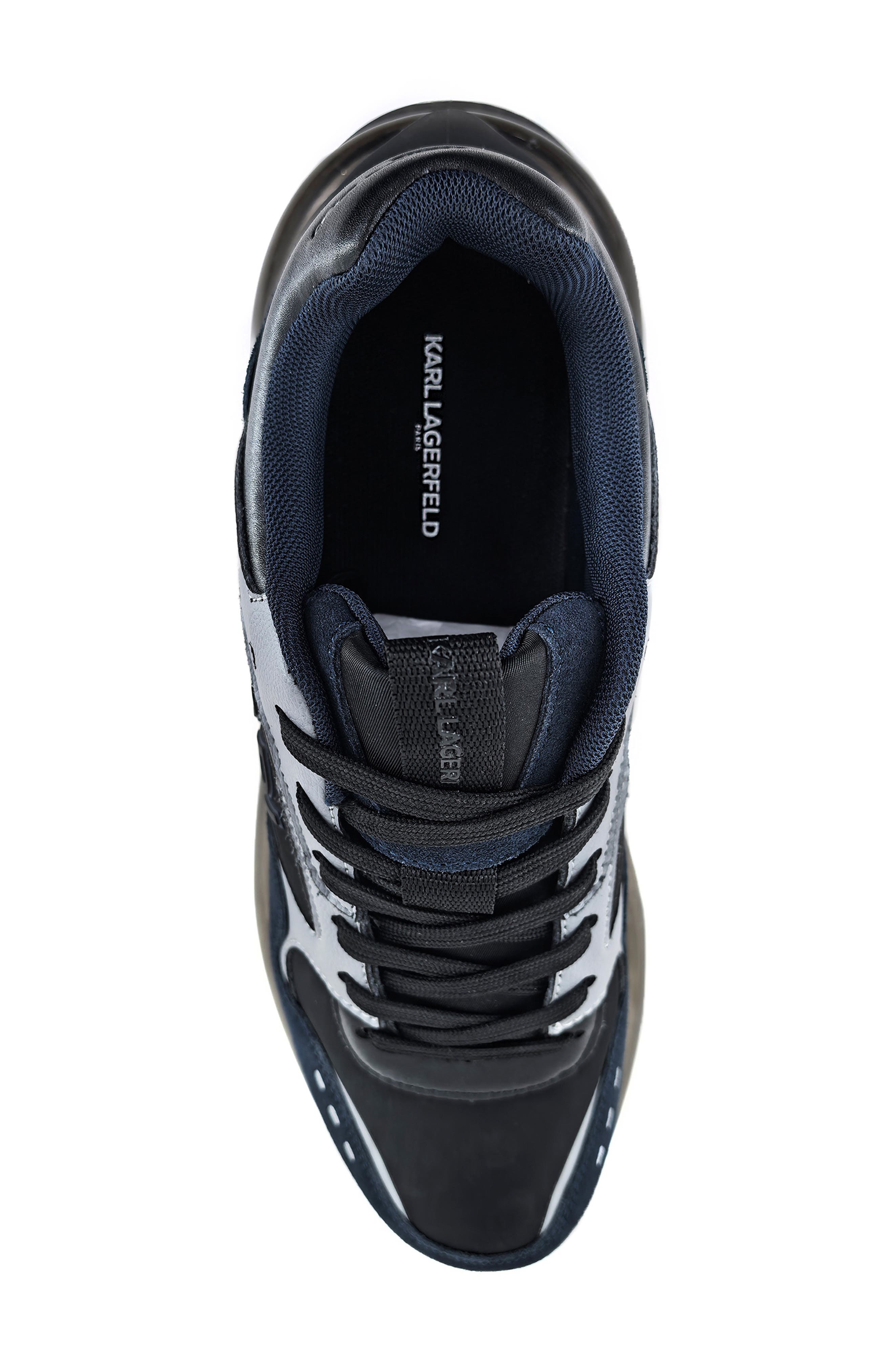 Gildas Runner Sneaker, Alternate, color, NAVY/ GREY
