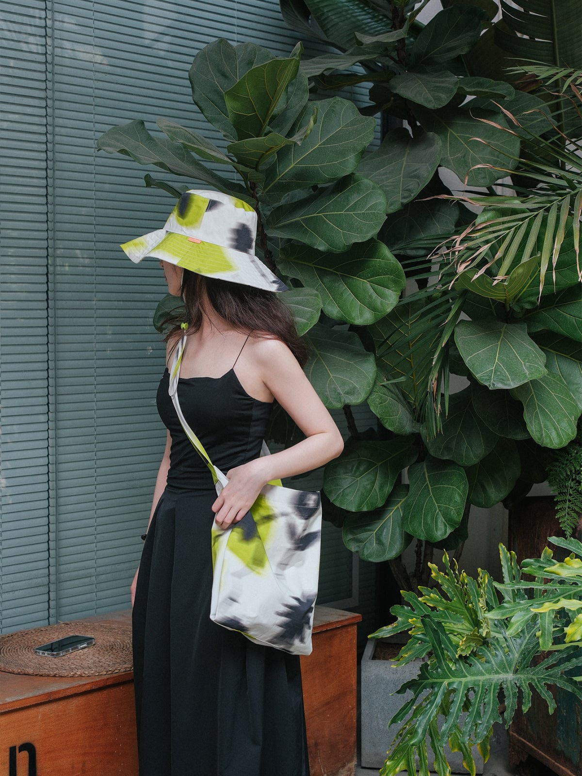 Lost Pattern NYC FRIDA x LOST PATTERN "Frida
s Dream" Cotton Crossbody Bag, Alternate, color, 