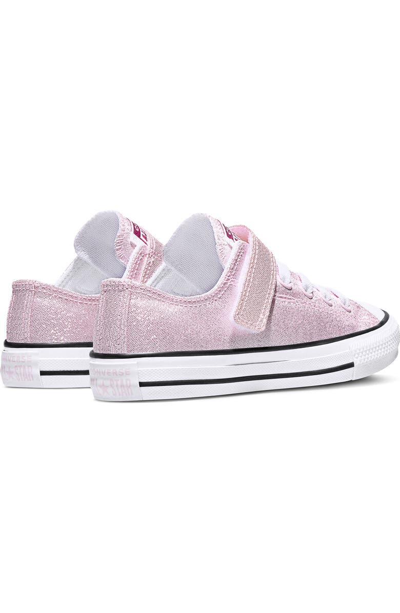 Converse Kids' Chuck Taylor All Star Easy On Glitter Low Top Sneaker, Alternate, color, New Found Bloom
