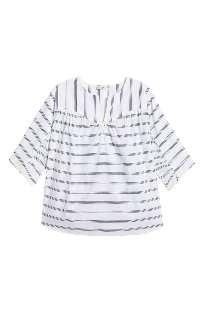 HARSHMAN Elexis Stripe Tunic Top, Alternate, color, 
