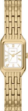 Fossil Mini Raquel Tank Bracelet Watch, 18mm x 29mm
