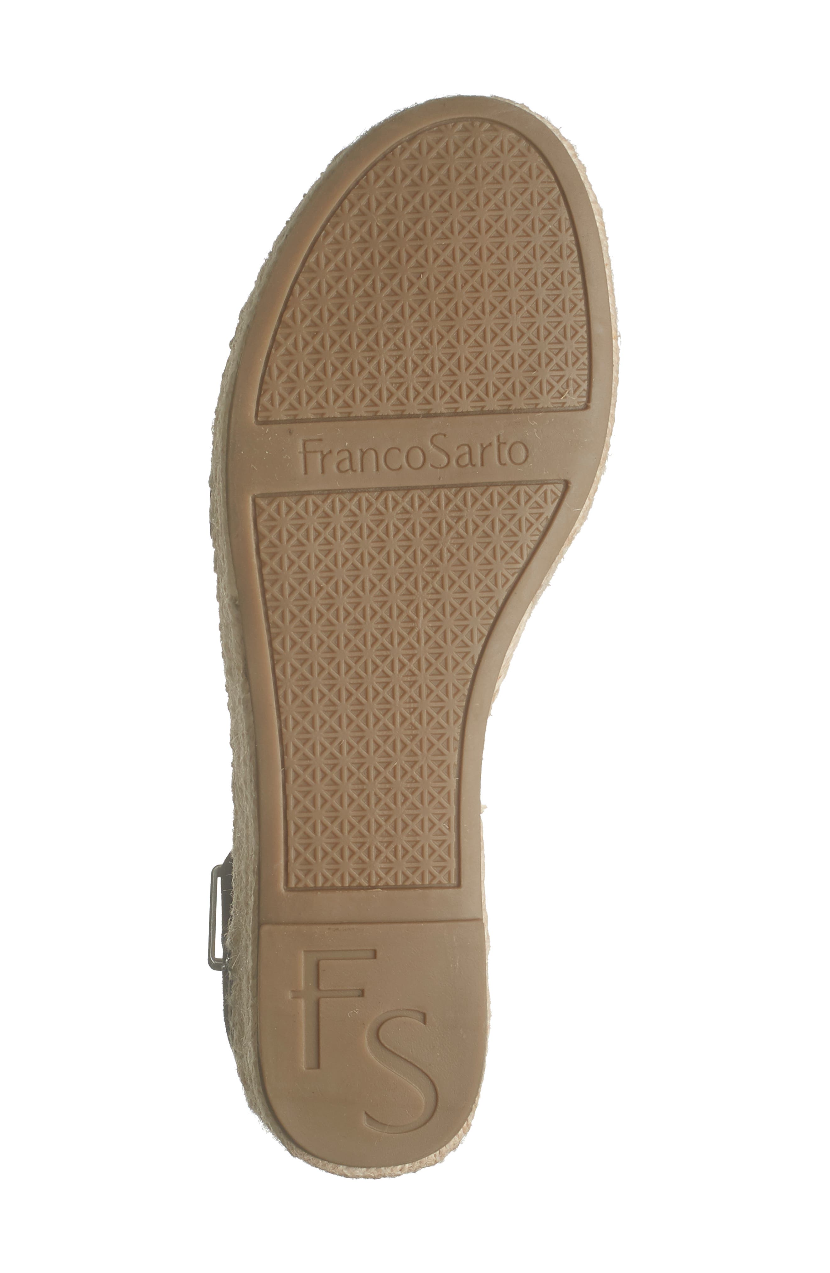 Franco Sarto Pela Espadrille Platform Sandal, Alternate, color, Black