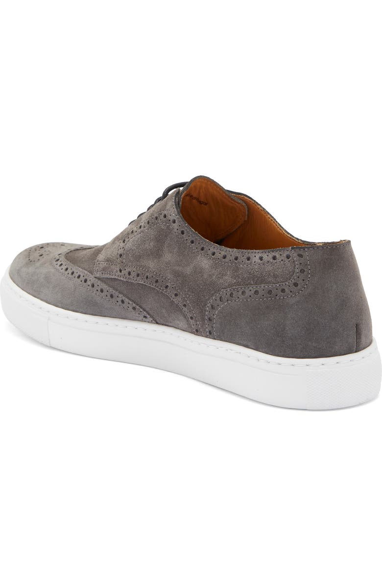 Magnanni Albert Suede Sneaker, Alternate, color,