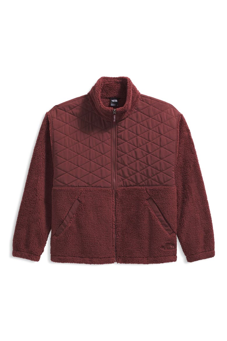 Cabin Fleece Jacket, Alternate, color, SUMAC