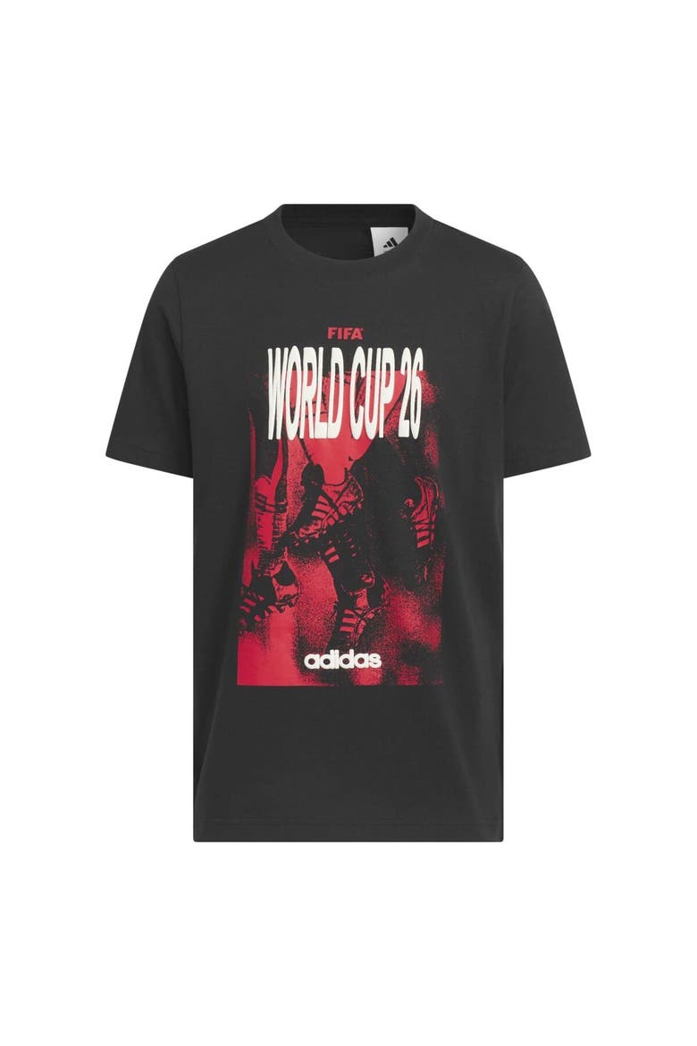 Youth adidas  Black 2026 FIFA World Cup Concert Series Tour T-Shirt, Alternate, color, Black