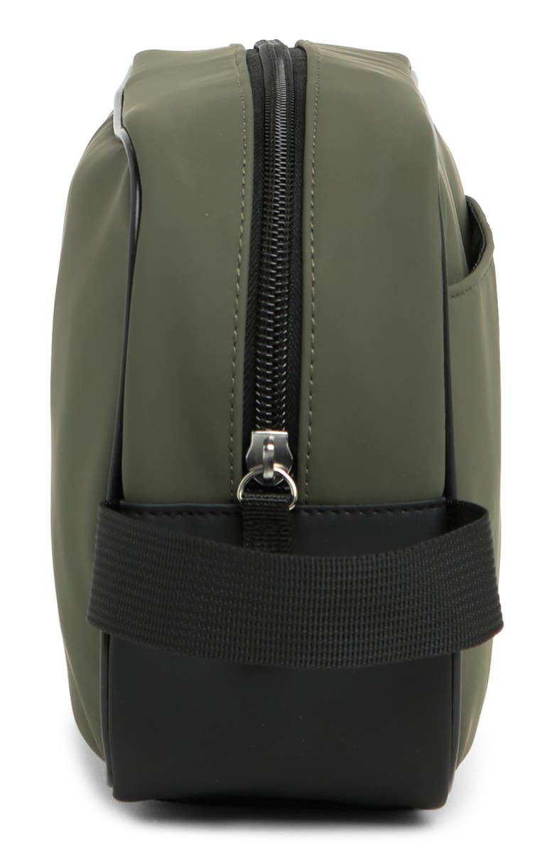 Original Penguin Rubber Zip Top Dopp Kit, Alternate, color, Olive