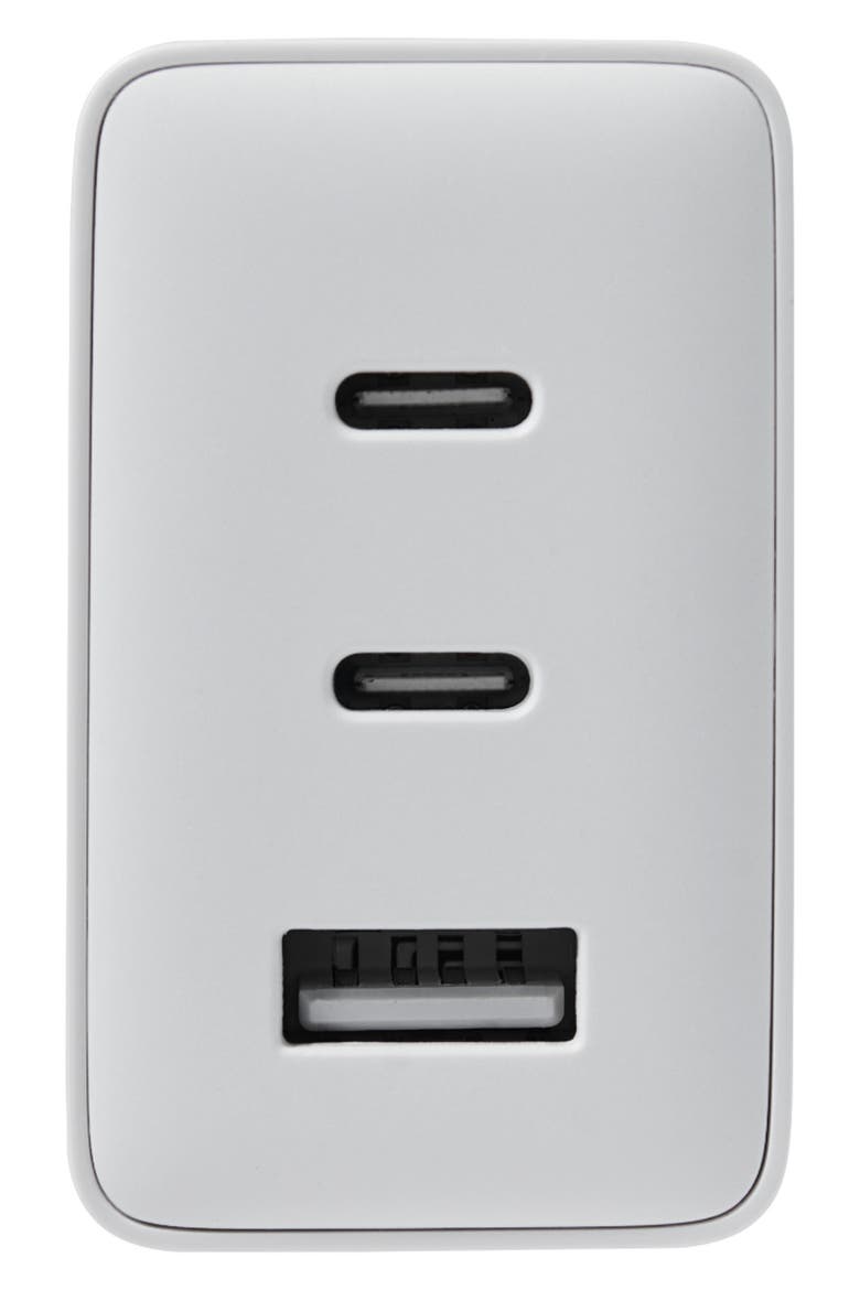 65W USB-C Folding Charge Cube, Alternate, color, WHITE
