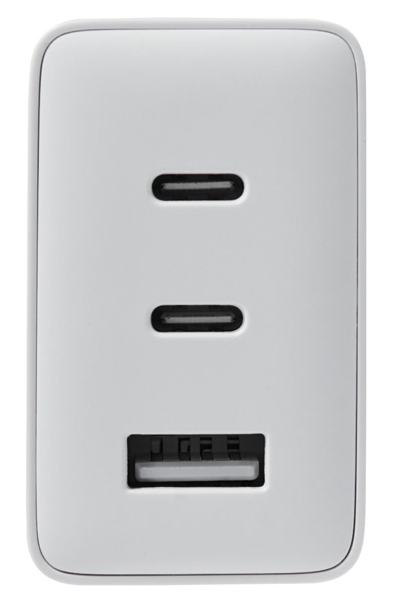 iStore 65W USB-C Folding Charge Cube, Alternate, color, White
