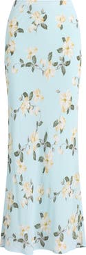 Favorite Daughter The Favorite Floral Georgette Maxi Skirt