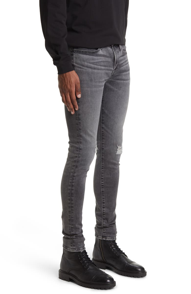 FRAME Jagger True Skinny Fit Jeans, Alternate, color, Lava