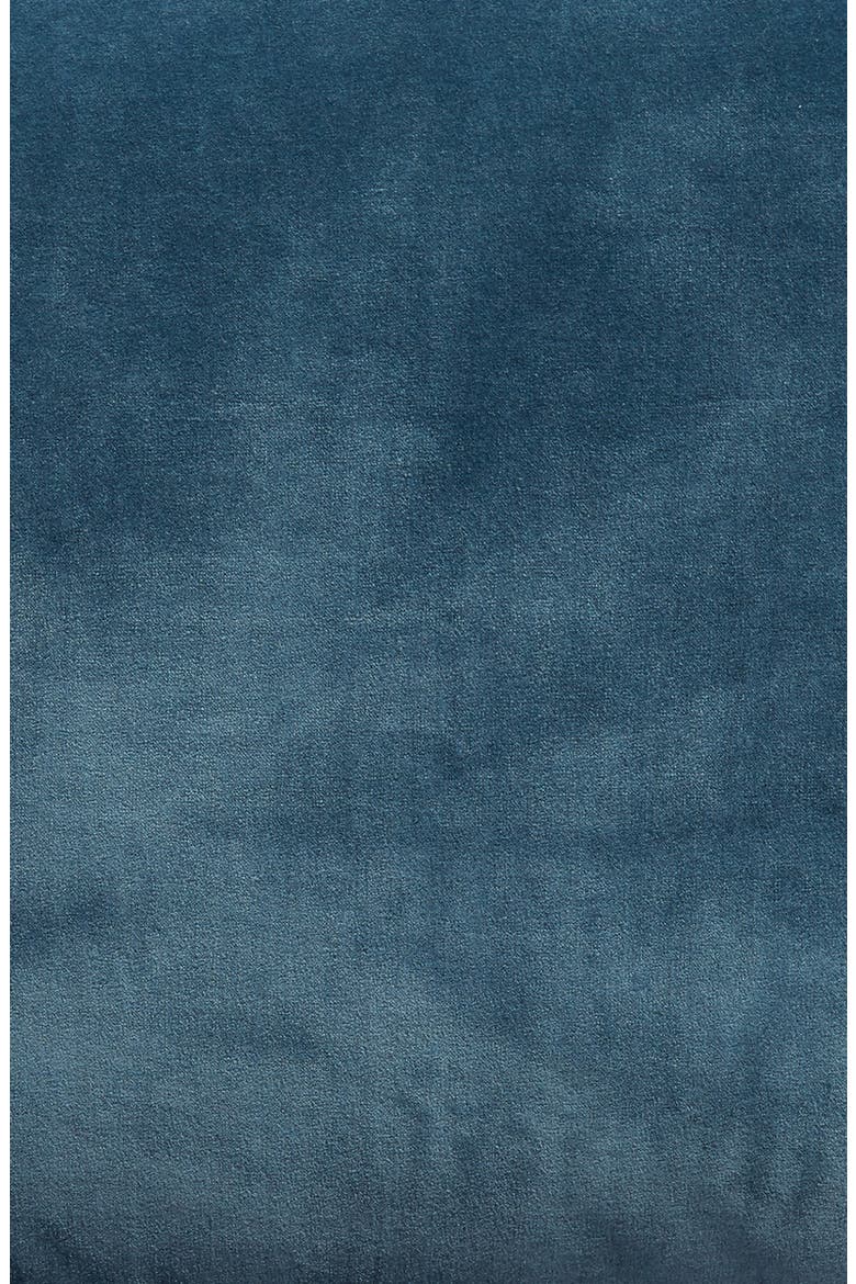 Velvet Accent Pillow, Alternate, color, TEAL SEAGATE