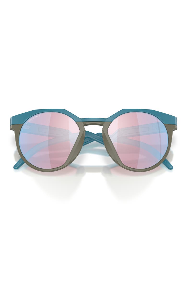 HSTN 52mm Round Sunglasses, Alternate, color, MATTE BALSAM / PRIZM