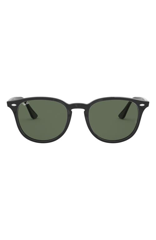 Ray-Ban 53mm Phantos Sunglasses in Black at Nordstrom