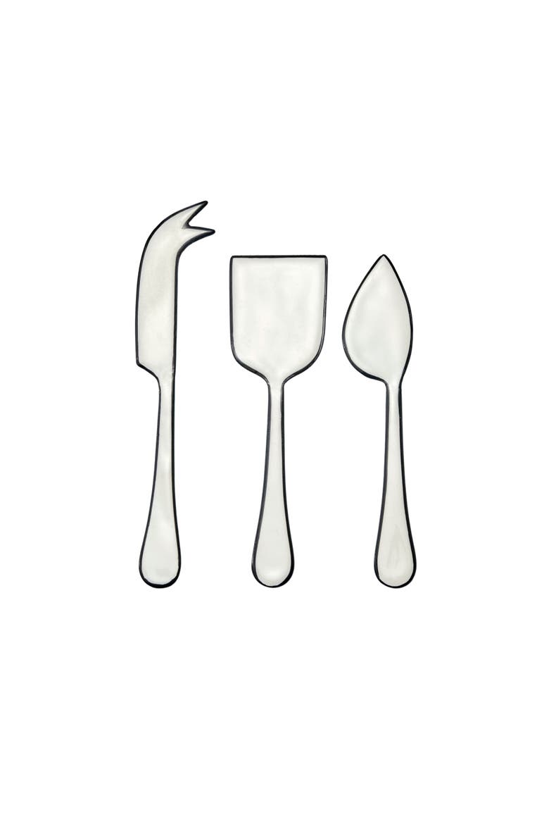 Harlow Cheese Set, Main, color, White