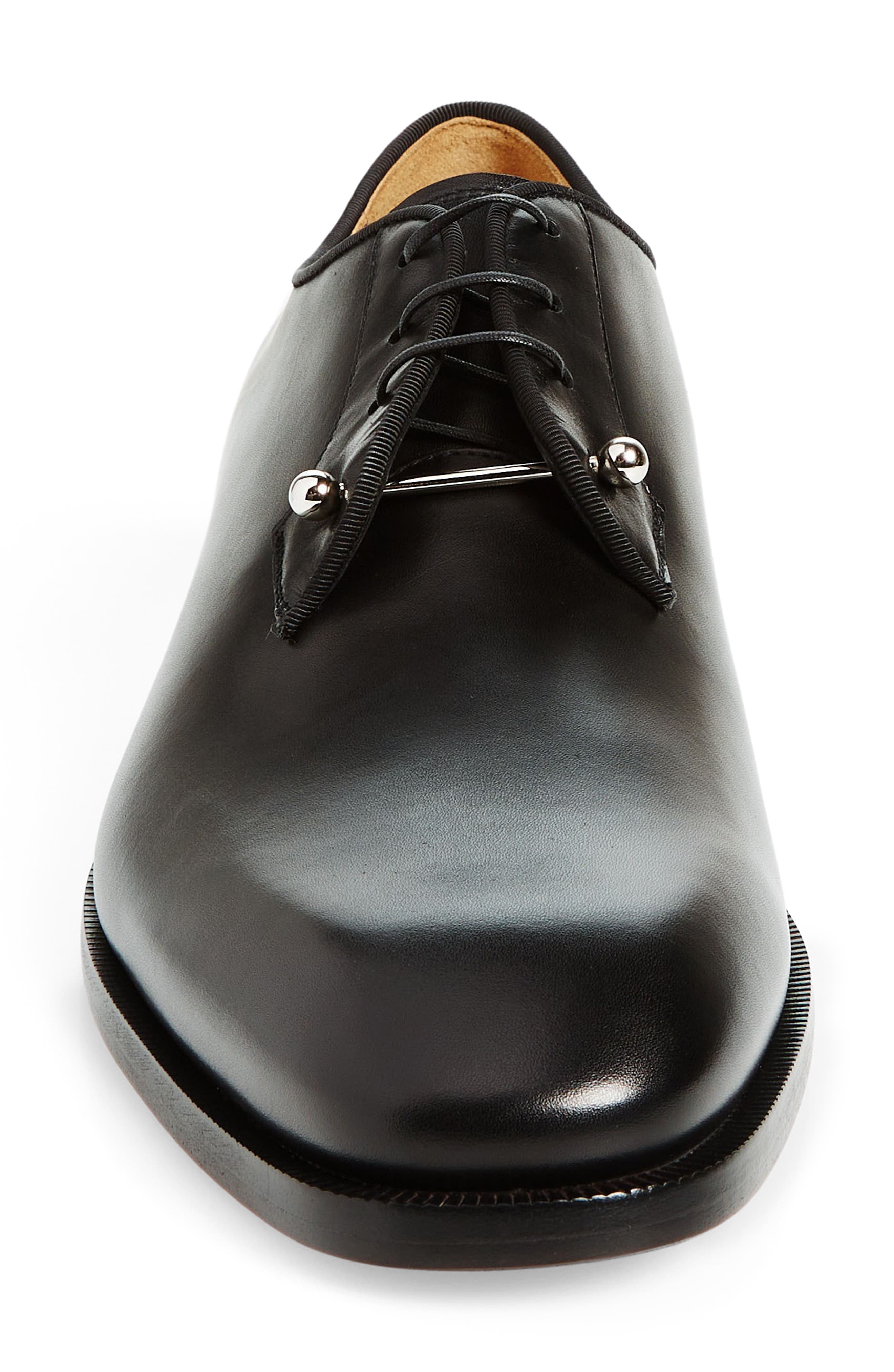 Christian Louboutin Chambeliss Derby, Alternate, color, Bk01 Black