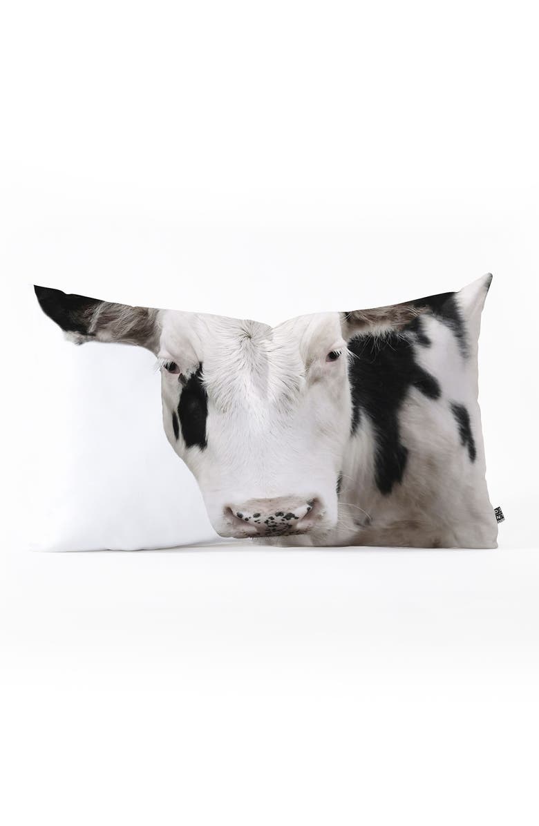 Deny Designs Ingrid Beddoes Domino Oblong Lumbar Throw Pillow - 23" x 14", Main, color, Multi