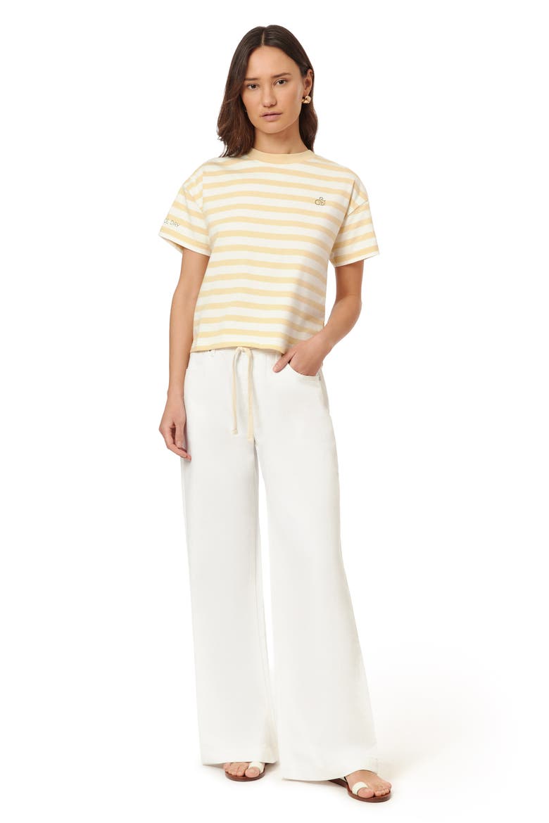 The Baggy Drawstring Pants, Alternate, color, BLANC DE BLANC
