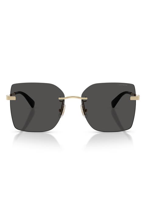 57mm Square Sunglasses